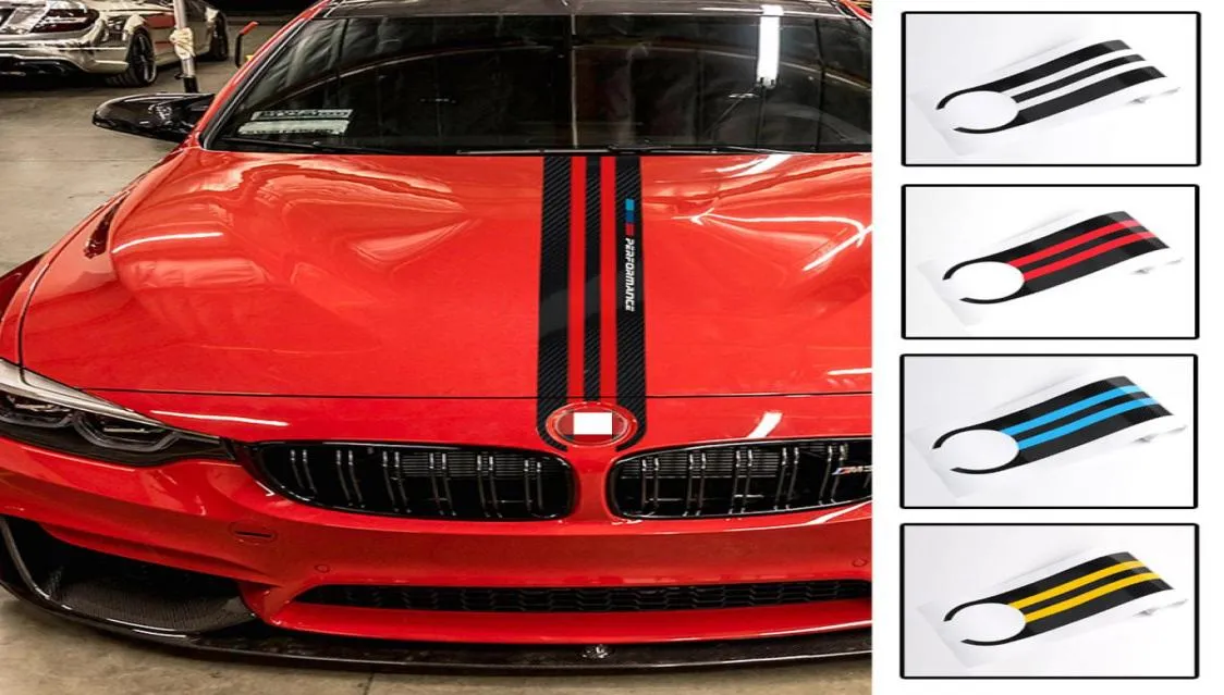 5D Carbon Fiber Modified Personalisierte Auto Motorhaube Kopf Körper Aufkleber Aufkleber für BMW4883785