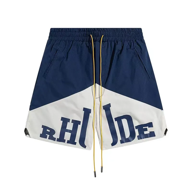 Mens designer swim shorts designer short man Designer Shorts rhude Shorts Summer Fashion Beach Pants Mens High Quality Streetwear Red Blue Black Purple P DW88