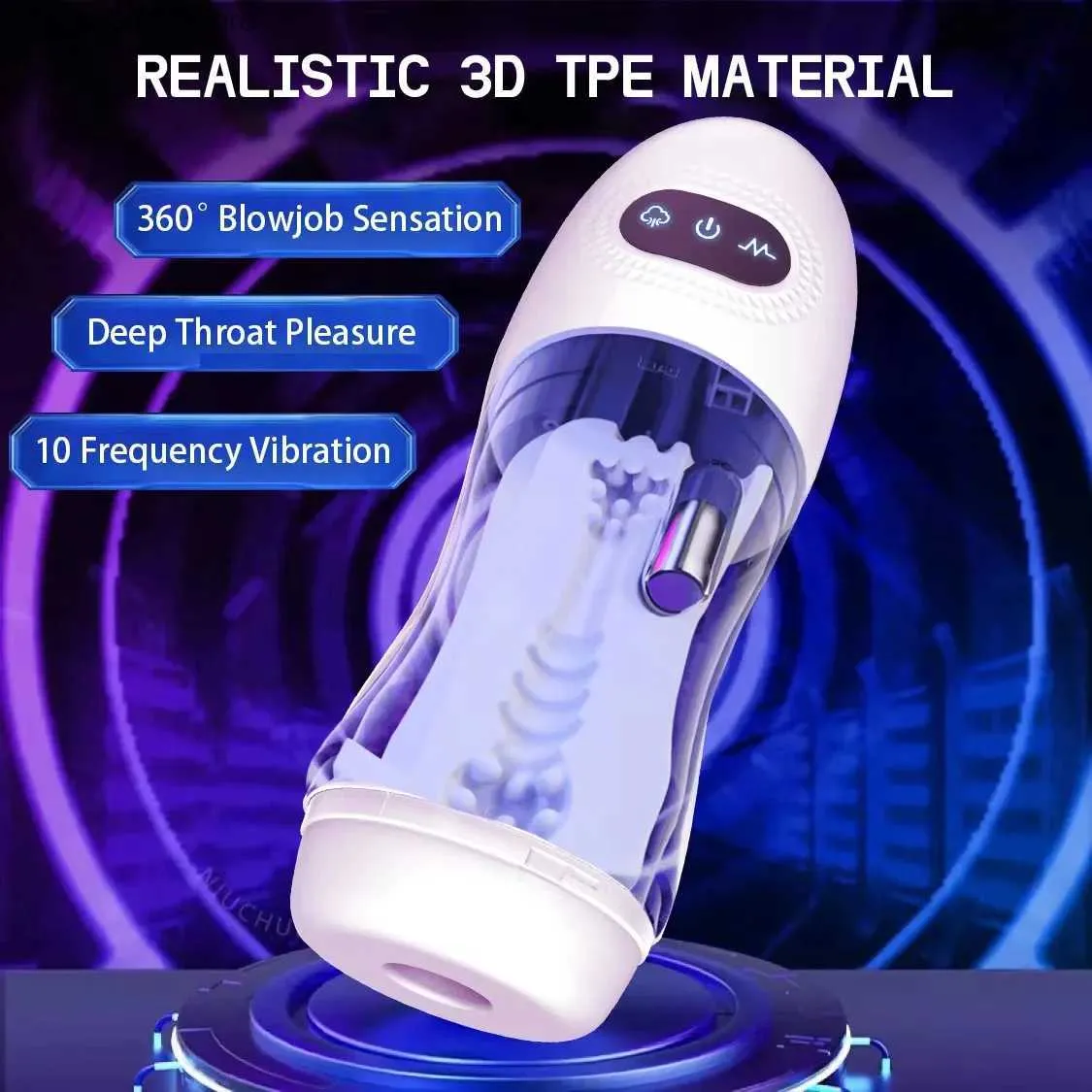 Automatic Heated Masturbator for Men