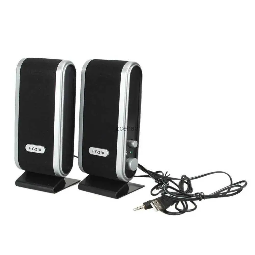 Kitaplık hoparlörler 2 PCS USB Powered Peaker Mini Sevimli Cep Telefonu Subwoofer Açık Mekan Taşınabilir Ses Güçlü Ses Kutusu Ev Ses çubuğu