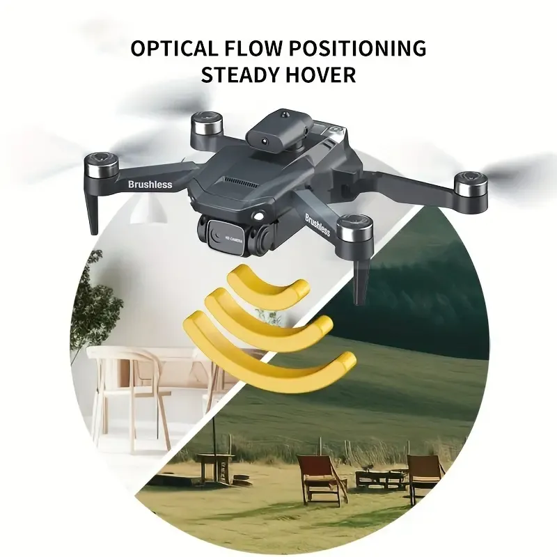 Evitamento intelligente degli ostacoli su 4 lati, doppia fotocamera dotata di drone H115, posizionamento del flusso ottico, motori brushless, volo stabile