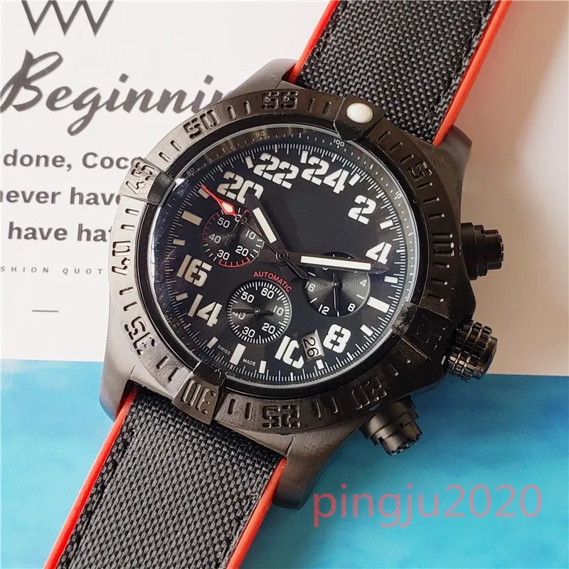 U1 Top AAA Bretiling Mens Watch Navitimer Chronograph Quartz Movement Avenger Hurricane Wristwatches Superocean Sapphire Waterproof Designer 1884 Swiss Watches