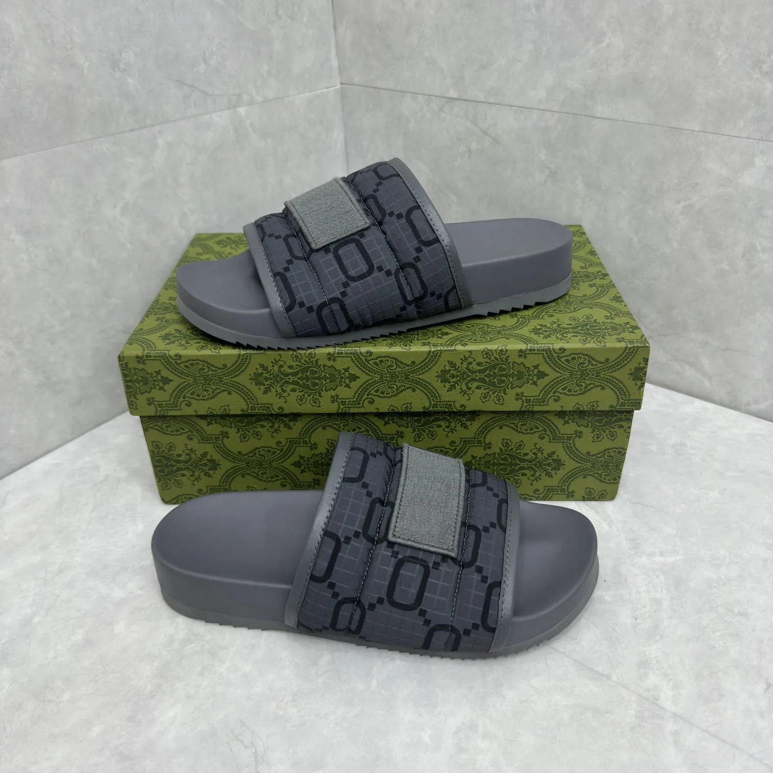 Designer Slide Sandals Womens: Luxury Thick Bottom Slides for Men and Women  Casual Fashion Slippers, 1978 W494 04 Style