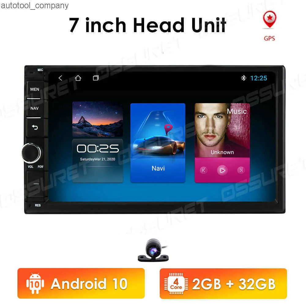 Yeni Araba Radyosu 2 Din Android 10 Araba Multimedya Oyuncusu Autoradio 2 DVD Volkswagen Nissan Hyundai Kia Toyota CR-V NO DVD