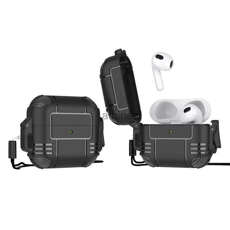 Capas de telefone celular para Airpods 3 2 1 Capa protetora à prova de choque de carregamento sem fio TPU para Airpods Pro 2 Acessórios para fones de ouvido Capa YQ240117