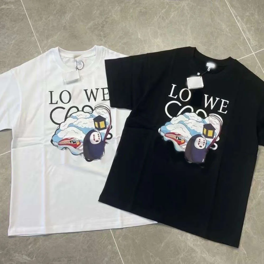 Дизайнерская роскошь Loes Classic 23 новые футболки унисекс серии Chihiro, элитный модный бренд с короткими рукавами