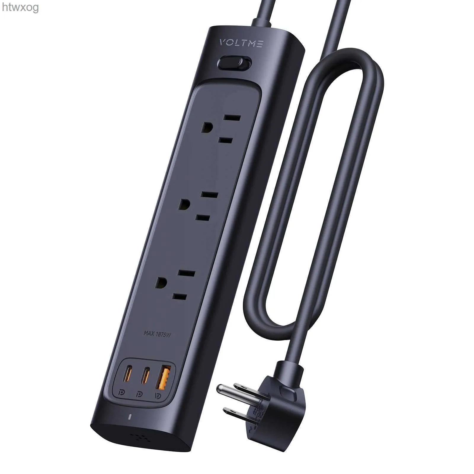 Power Cable Plug VOLTME VITO 30W Desktop Charger Power Strip Surge Protector Charging Station Fast Charger For iPhone 14 13 Samsung Laptop YQ240117