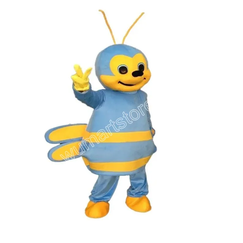 Remise Usine mignon abeille mascotte Costume déguisement anniversaire fête d'anniversaire Costume de noël carnaval unisexe adultes tenue