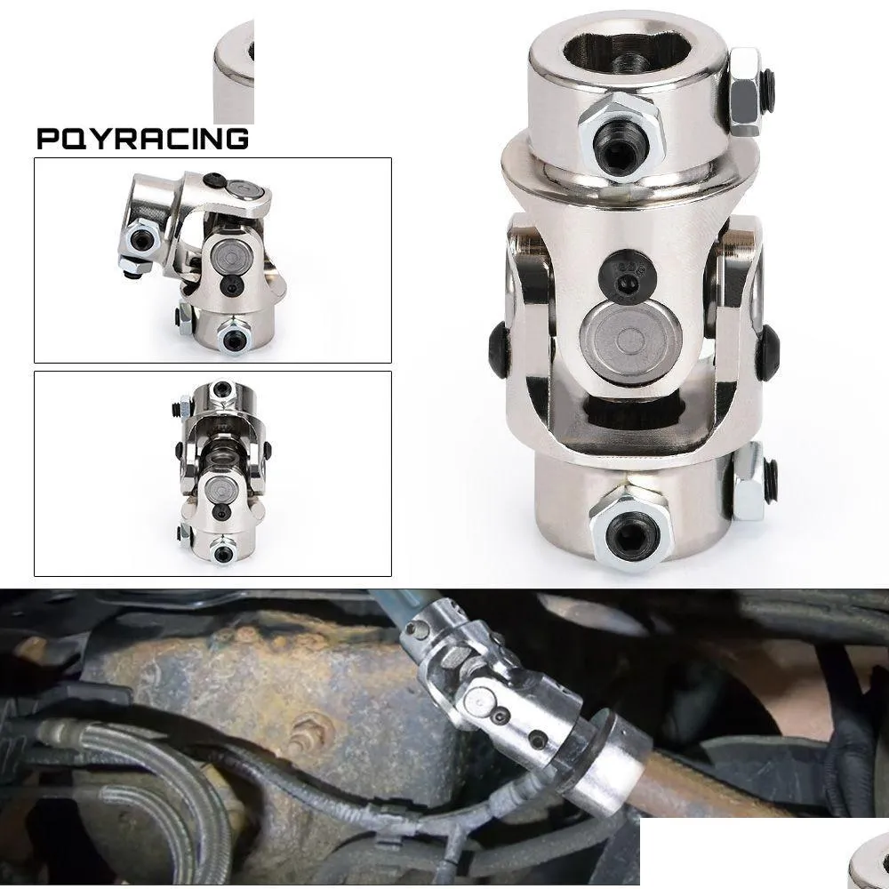 Pièces de joints universels 3/4 Dd X nickelage, arbre de direction unique, Joint en U, longueur totale 8M 3-1/4 Pqy-Sjs01, livraison directe, Automobil Otzos