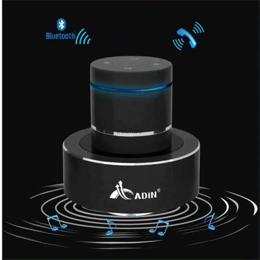 Regallautsprecher Adin 26 W Metall Vibration Bluetooth Lautsprecher Resonanz Touch Stereo Bass Mini Tragbare Drahtlose Subwoofer Mic Lautsprecher Für Telefon