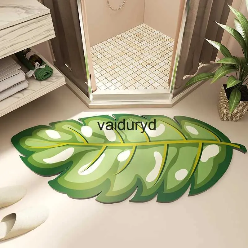 Carpets Bathroom Absorbent Door Mat Super Absorbent Green Indoor Outdoor Door Mats Anti-oil Anti-fouling Drying Cushion Kitchen Door Matvaiduryd