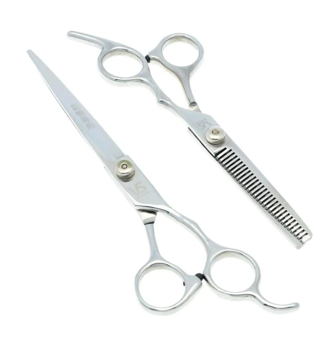 Pet Scissors 70quot Cutting 60quot Thinning Scissors Set Professional VS Shears for Dog Grooming 1set Wooden Case LZ9058595