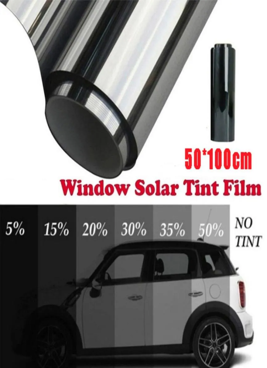 52550 VLT Car Window Tint Film Glass Sticker Sun Shade Film for Bedrooms Offices UV Protector Foils Sticker Films Roll1746800