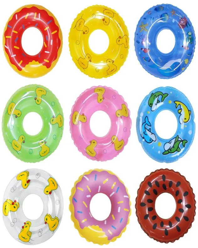 5 Teile/satz Bunte Puppe Schwimmen Boje Lifebelt Ring Für American Girl Puppen Zubehör Strand Baden DIY Spielzeug9180548