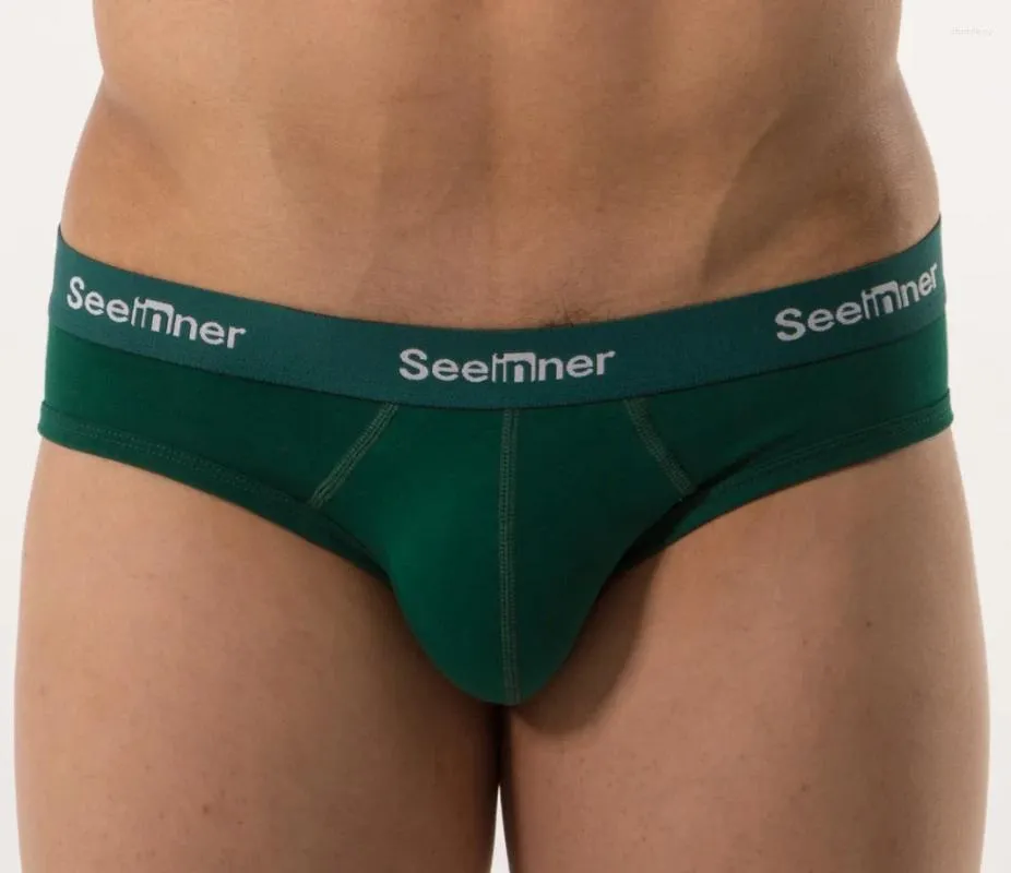 Underpants juventude algodão cintura baixa briefs inimigo homens hip levantamento convexo bolsa calças esportes elástico headband calças meados jovem