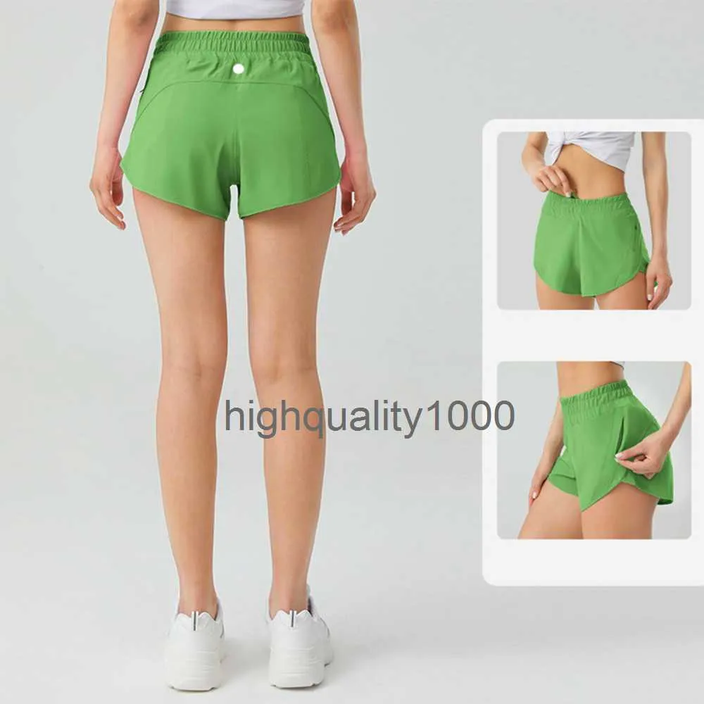 2024 LL Women Sports Yoga Shorts Stroje Zamink Zamruk 14 kolorów odzież sportowa Oddychająca ćwiczenie Fitness Zużycie krótkie spodnie Dziewczęta z LU88240x xjom