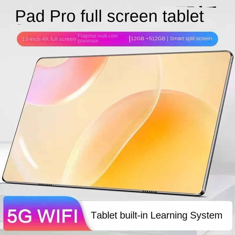 One Piece One Dropshipping 2024 New Tablet Computer Student Pad Online Class Full Screen Game Office 5G Full Netcom