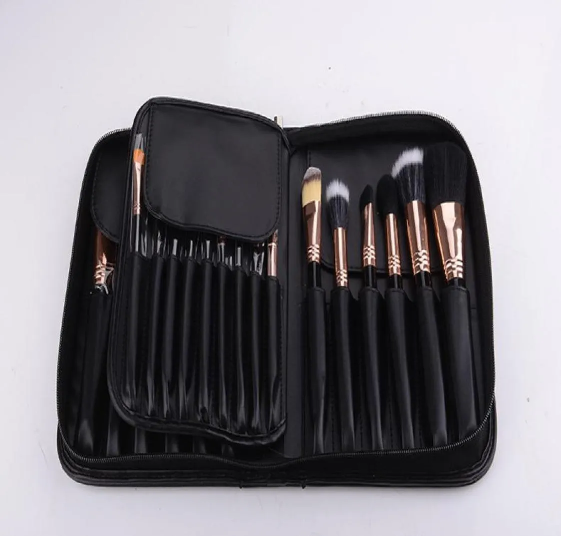 Brand Makeup Brushes Complete Kit Rose Gold Makeup Brush Kit Pinceis Maquiagem 29pcsset4565498