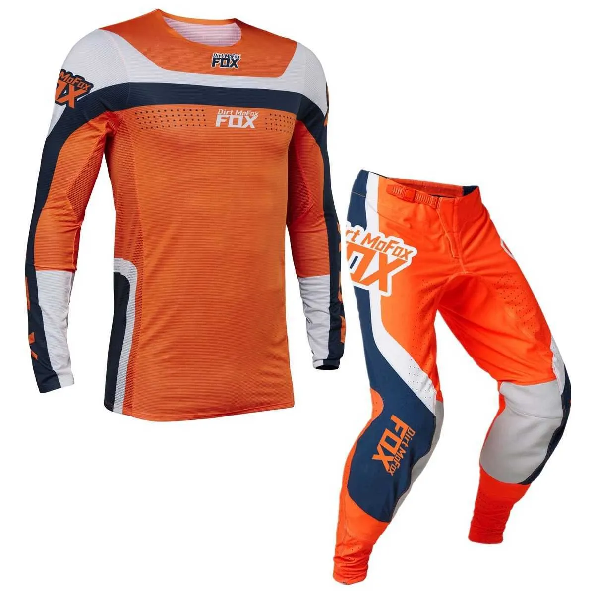 Purple Fox Helmet Motocross Gear Set 2024 Jersey And Pants Combo