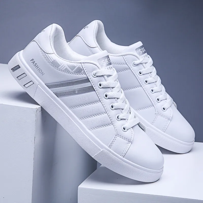 Sneakers-platform US7-US11.5 Running Men Maat Nieuwe man Casual comfortabele teld Masculino Zwart wandeling Wandelschoenen Concurrerende prijs H0 96 997 83791