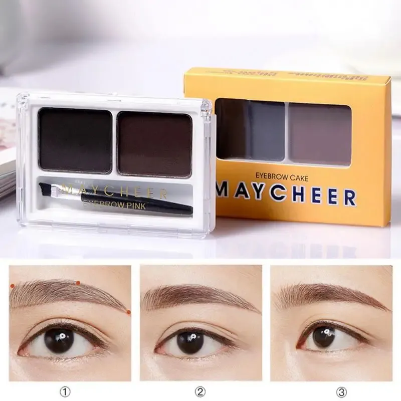 2 In1 Eyebrow Cream Eyebrow Enhancers With Brush Natural Quick-drying Eyebrow Cream With Eyebrow Brush Cream Eyes Makeup TSLM1 240116