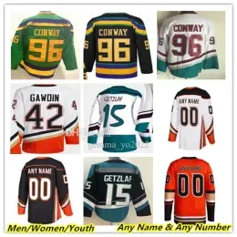 CUSTOM Ryan Strome Anaheim Reverse Retro Hockey Jersey Troy Terry Getzlaf John Gibson Klingberg Trevor Zegras Mason McTavish Kevin Shattenki