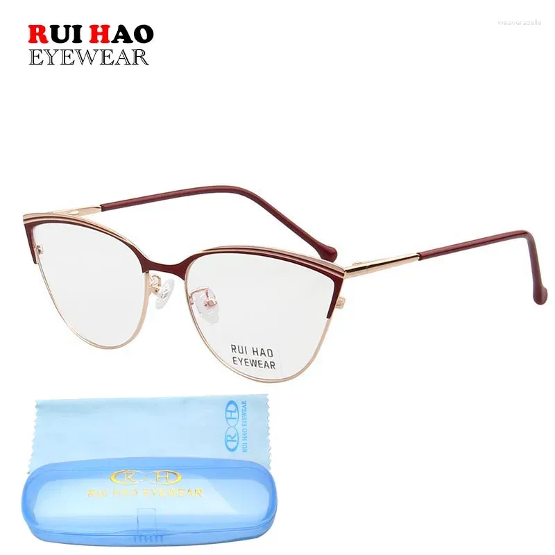 Sunglasses Frames Women Cat Eye Glasses Frame Fashion Optical Eyeglasses Butterfly Style Leisure Spectacles 8502