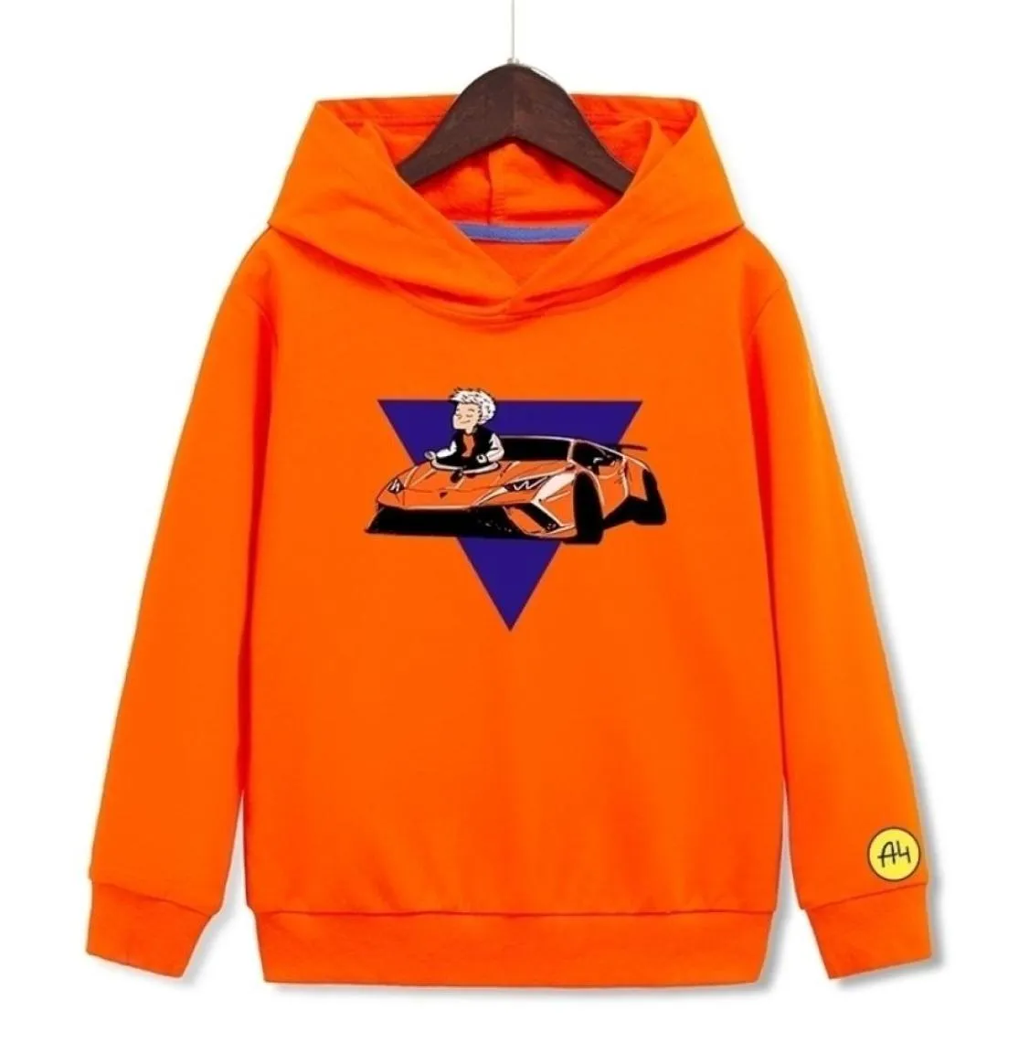 Merch A4 Gelik Lamba Boy Kids Hoodies Spring Summer Girl Baby Hooded Sweatshirts Casual Quality Children Clothing Tops 2111102971305