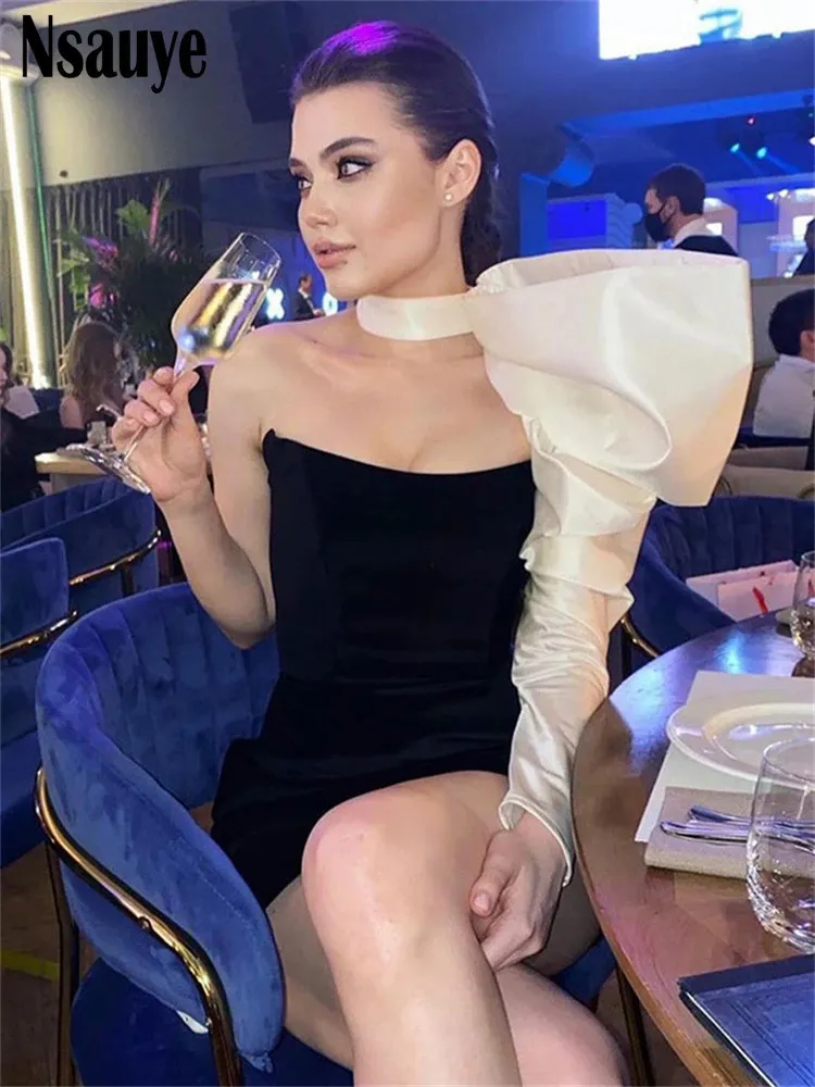 open lace back dress Rent Lavish Alice Structured One Shoulder Sequin Mini Dress In Silver main image 0