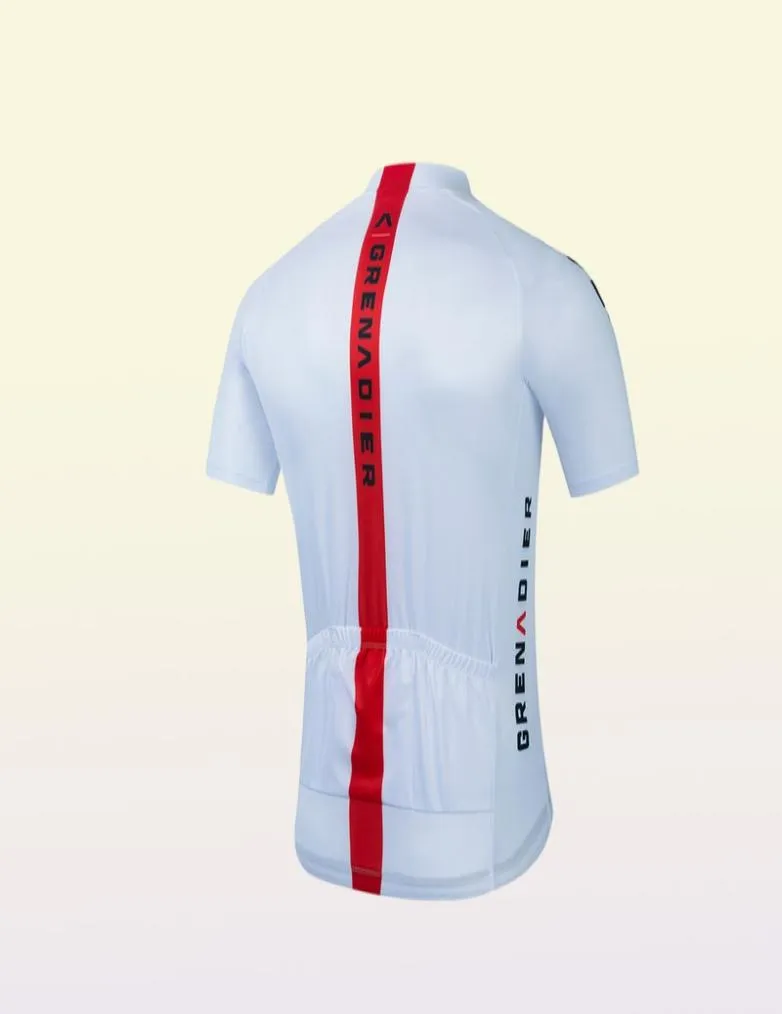 2022 white INEOS Bicycle Team Short Sleeve Maillot Ciclismo Men Cycling Jersey Summer breathable Cycling Clothing Sets 2202229983443