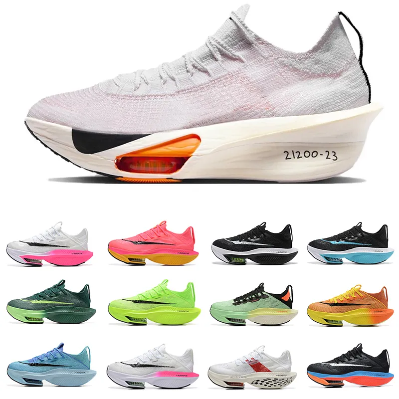 AlphaFly NEXT% Mens Running Shoes Prototype Total Orange Mint Foam Ekiden Scream Green Prototype Men Women Trainers Sports Sneakers Sneaker Platform Shoe
