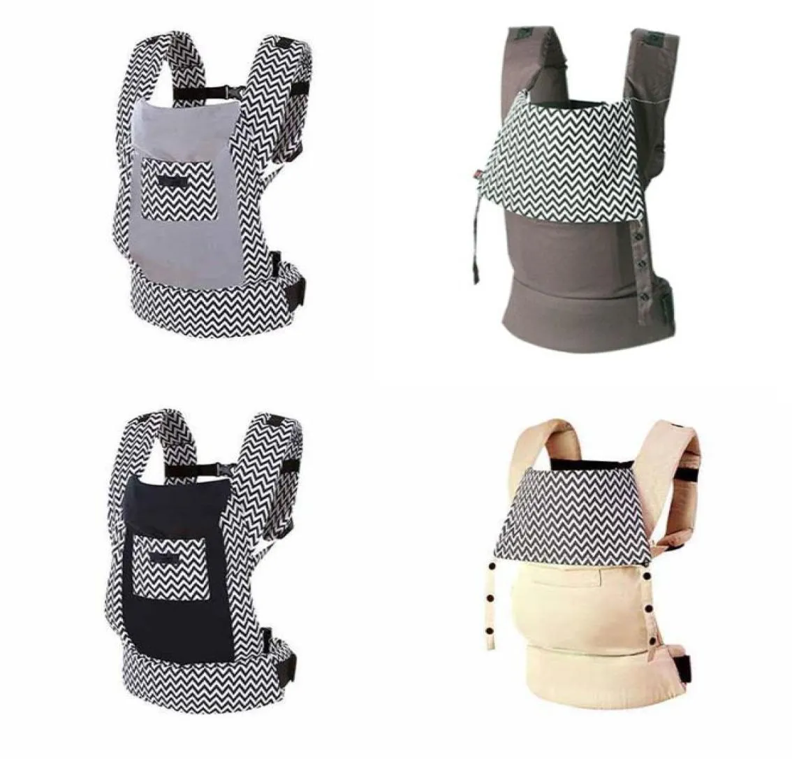 Ergonomiska babybärare ryggsäckar 536 månader bärbar baby sling wrap bomull spädbarn nyfödd baby bärbälte för mamma pappa9685662