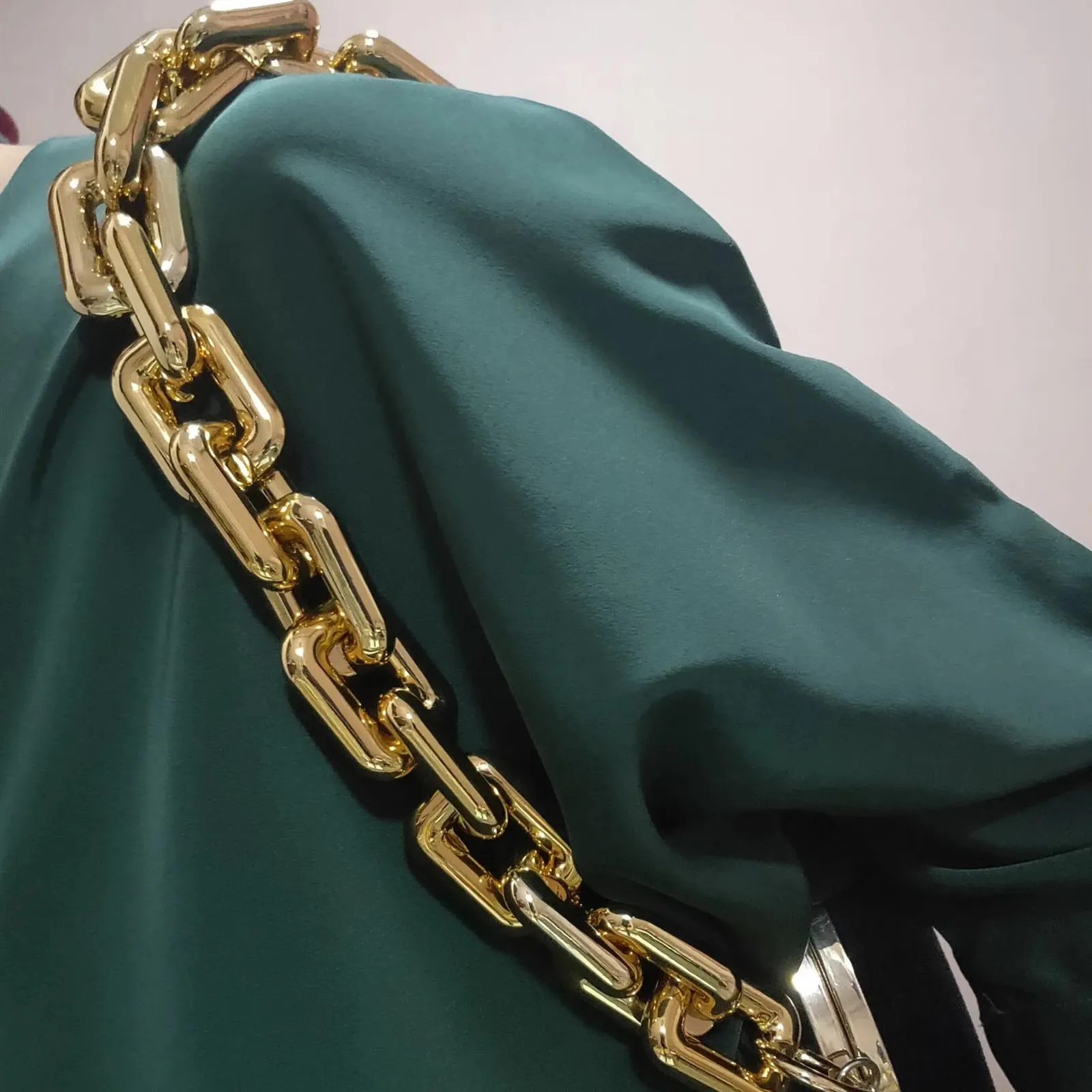 Replacement Handbag Straps: Chic Thick Plastic Messenger Bag With