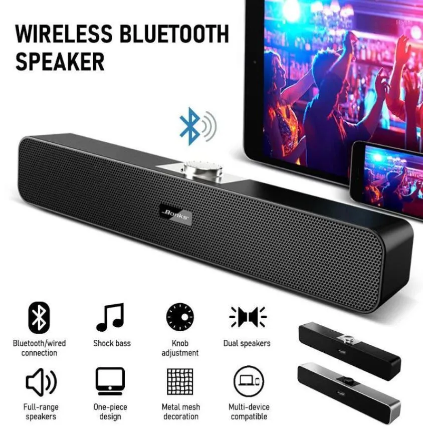 Subwoofer Altoparlante Bluetooth Home Theater Altoparlante per tablet Lettore musicale da viaggio universale portatile da esterno14917843