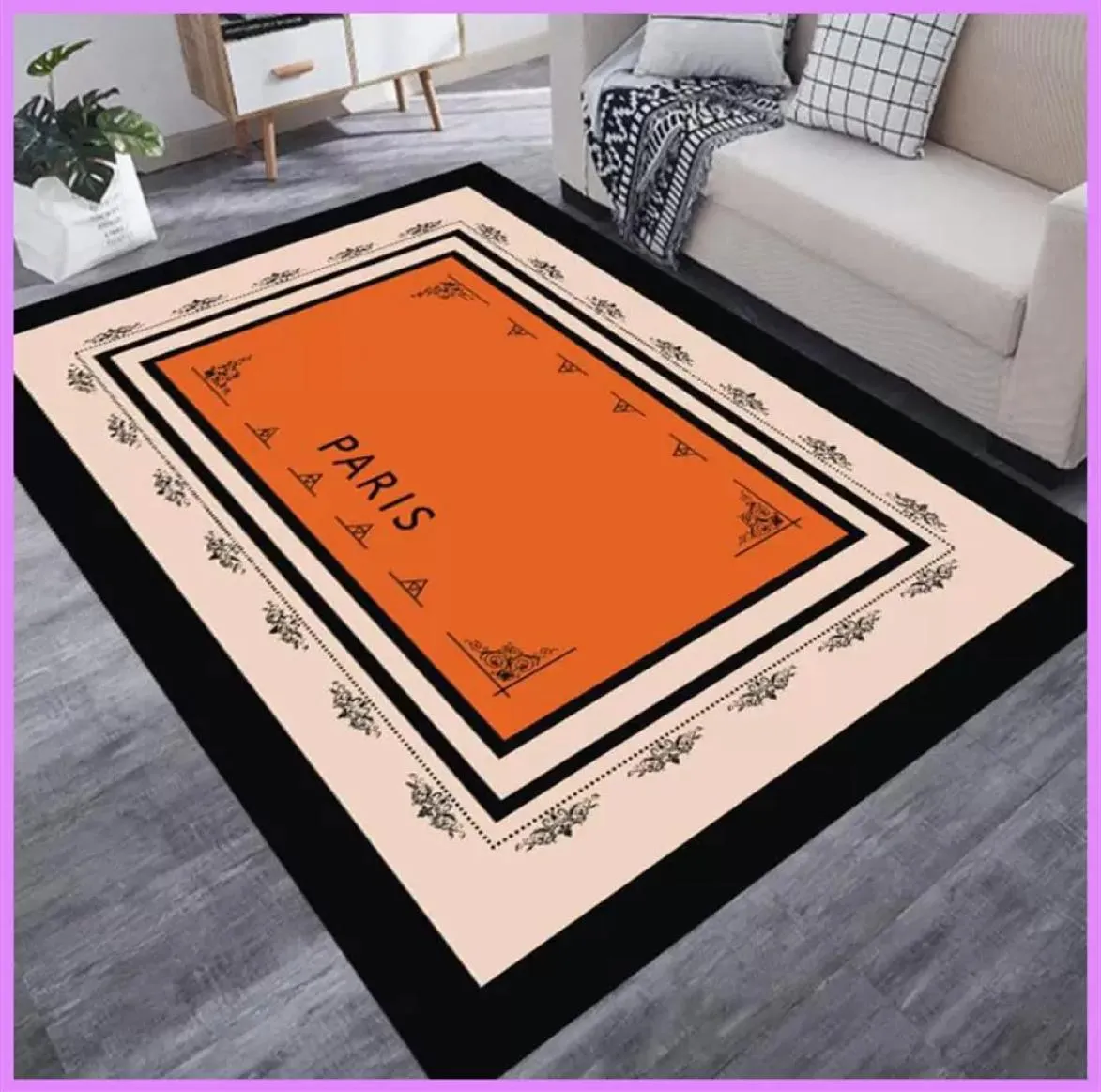 Luksusowe dywaniki dywany dywany projektant litera dywan dekoracyjny dywan luksusowy dywany moda miękka sypialnia podłoga 22025233D7846418