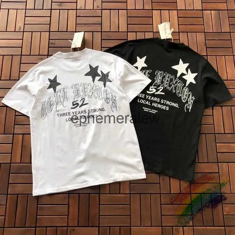 Herren T-Shirts 2024SS Cole Buxton T-Shirt Männer Frauen CB T-Shirt Oversize Kurzarm Vintage Stoff Rundhalsausschnitt Topsephemeralew