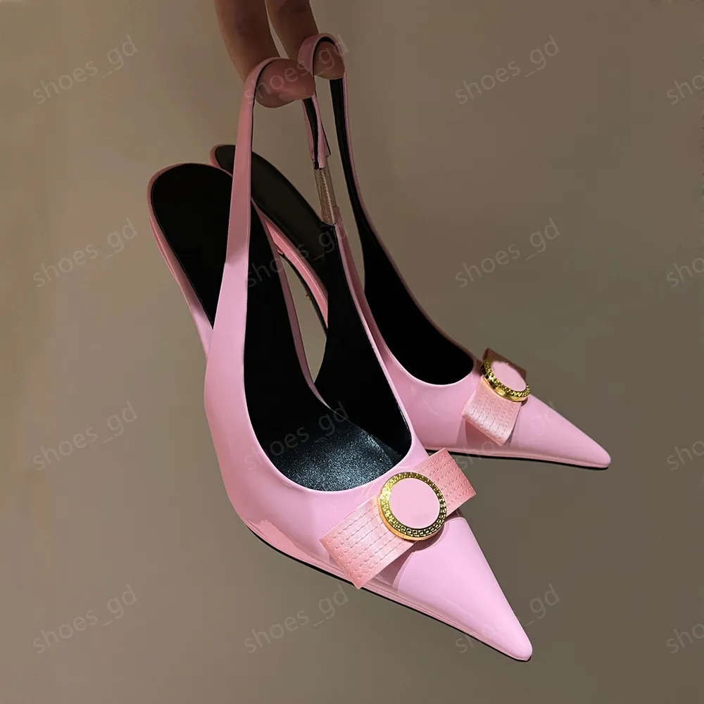 Scarpe rosa clearance dorato
