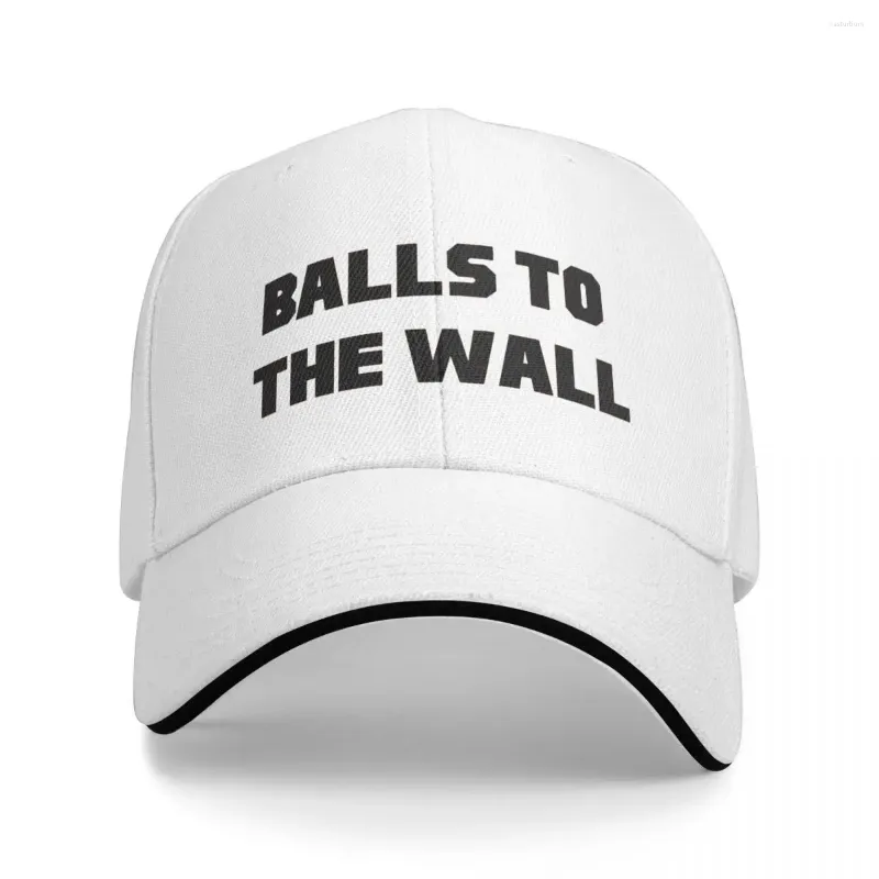 Ball Caps BALLS TO THE WALL Cap Baseball Hoed Streetwear Winter Dameshoeden Heren