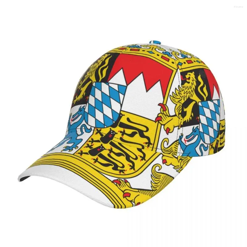 قبعات الكرة البيسبول قبعة الرياضة ولاية بافاريا معطف الأسلحة ألمانيا قبعة snapback أزياء القبعات في الهواء الطلق الهيب هوب للرجال النساء للجنسين