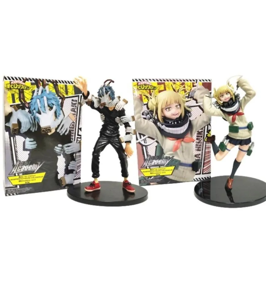 Figuras de anime My Hero Academia Shigaraki Tomura Himiko Toga Modelo de PVC de ação colecionável Figural 16cm Boku 2012029460603