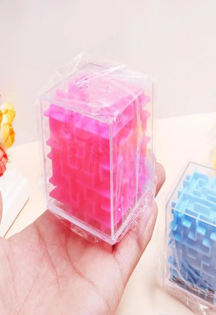 55cm 3D Cube Puzzle Maze Toy Hand Game Case Box Fun Brain Game Challenge Toys Balance Education Toys for Children DC9738314230