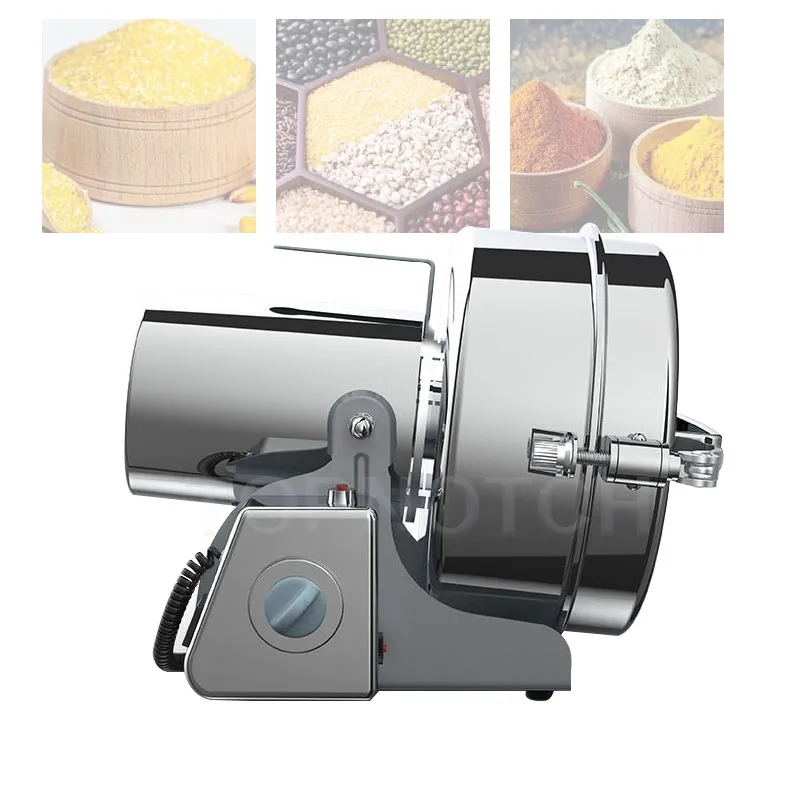 Grande capacidade 800g erva máquina de moer café grãos especiarias moinho misturador trigo moedor alimentos secos
