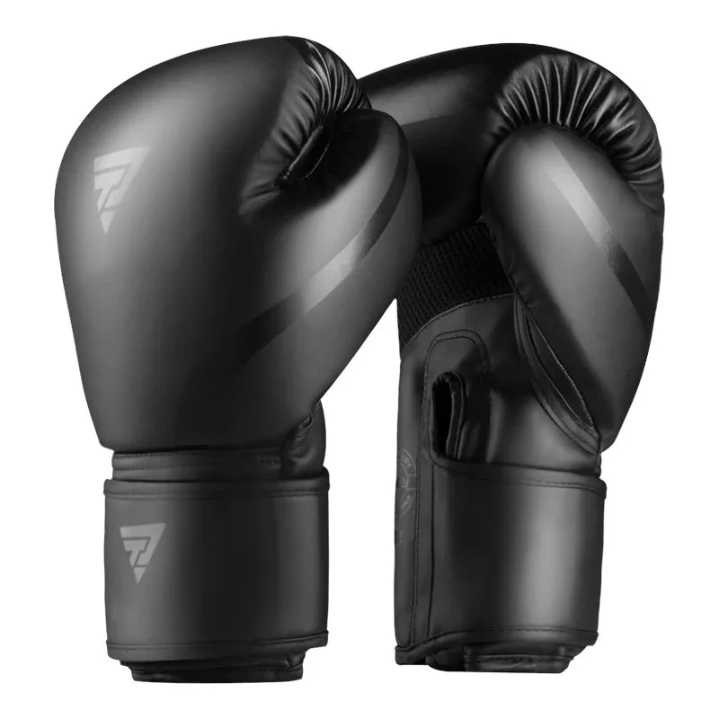FIVING Pro gants de boxe pour femmes hommes Sanda entraînement sacs de sable Muay Thai Combat Combat adultes gants de Kickboxing 240116