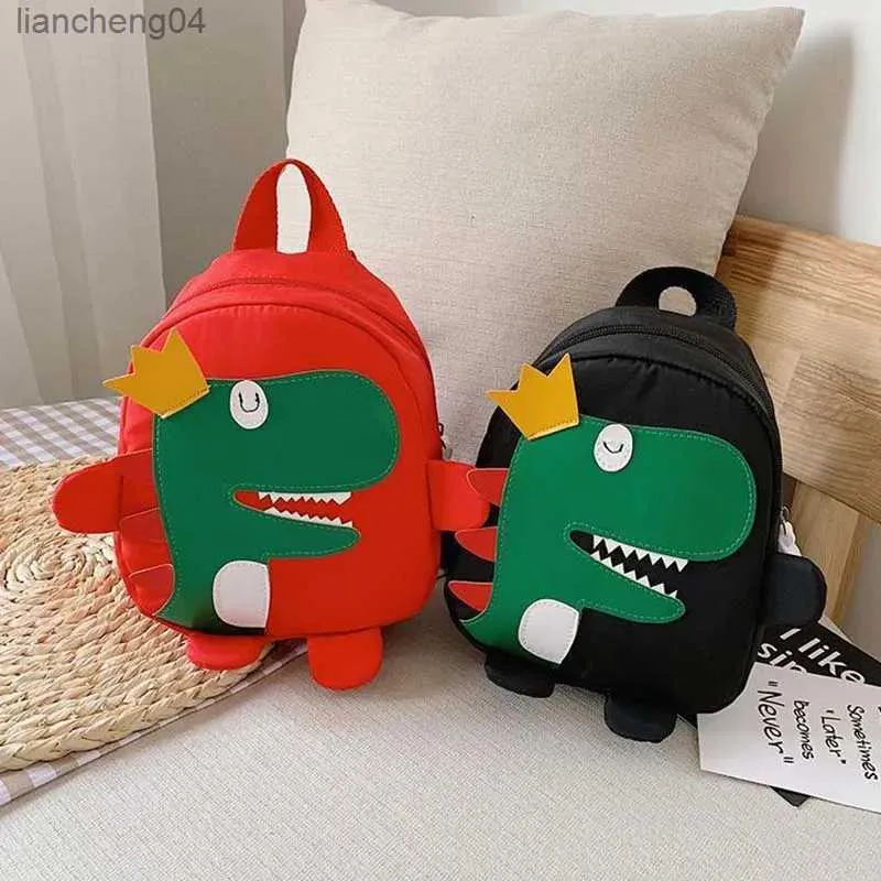 Handbags Back To School Cartoon Dinosaur Kids Backpacks Adjustable Boys Girls Kindergarten Schoolbag Children School Bags