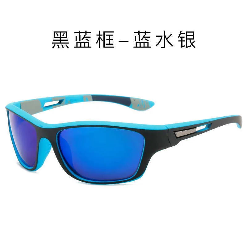 Lunettes de soleil polarisées colorées pour hommes, à la mode, pour équitation, vision nocturne, vente directe, 336