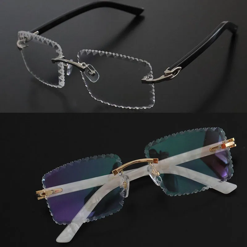 Suntan Rimless Frame Rimless Sunglasses Reading Frames: Stylish Gold Accents, Premium ...