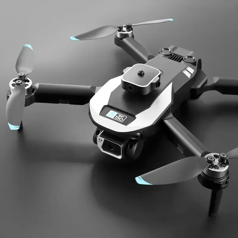 Nouveau drone quadrirotor S150 avec 3 batteries, avec positionnement du flux optique, surround à une touche, suivi intelligent et fonction d'évitement d'obstacles à 360 degrés.