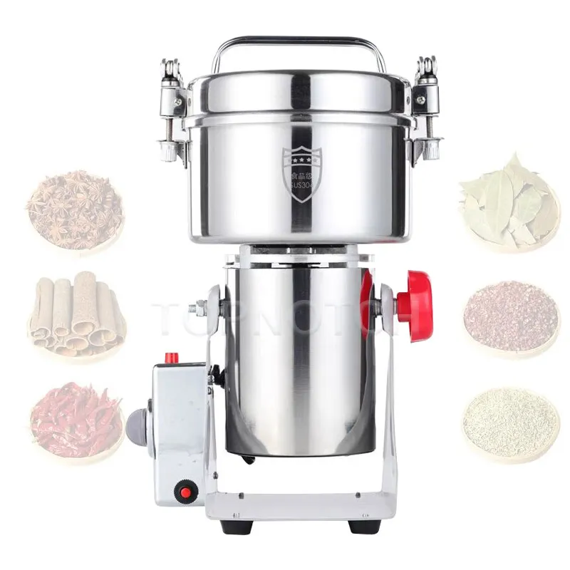 Electric Pepper And Salt Spice Grinder Commercial Grain Coffee Pearl Grinding Machine