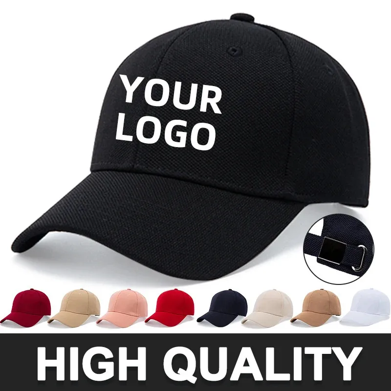 Профессиональная настройка, высокое качество, черные, темно-синие шапки с вышивкой и принтом для мужчин и женщин, мужские бейсболки на заказ 240116