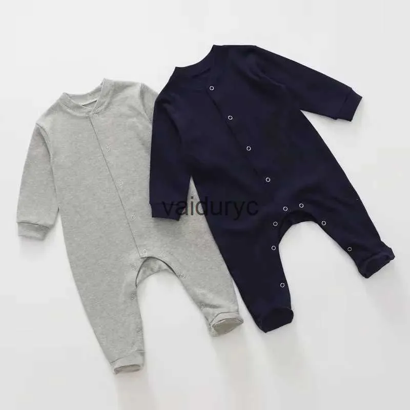 Pullover Lawadka 0-3m اطفال طفل رومبير ربيع الخريف الفتيات الوالدين الفتيات الفتيان ملابس الصلبة بذلة بذلة طويلة الأكمام 2023 جديدة H240508